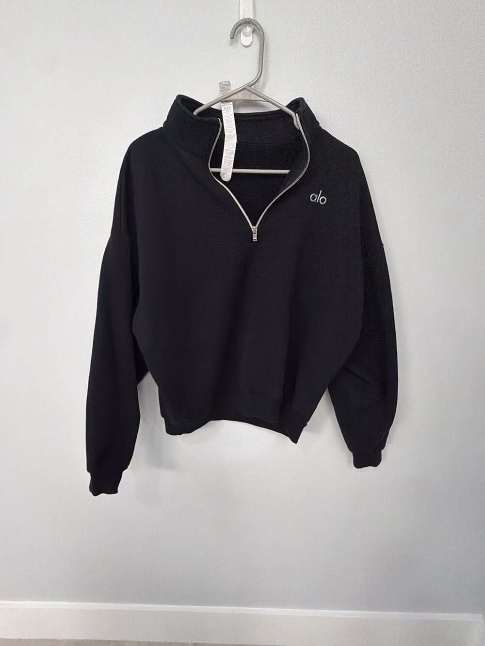 Alo Accolade 1/4 Zip Pullover Size Small